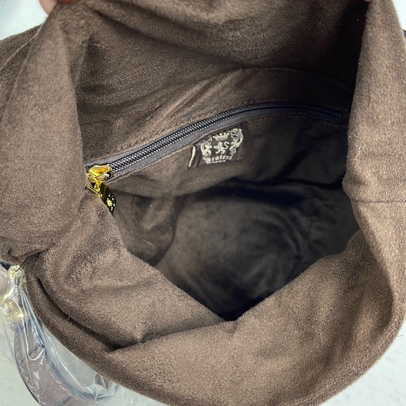 Pratesi Firenze Round Cinch Leather Bucket Bag - Picture 10 of 16